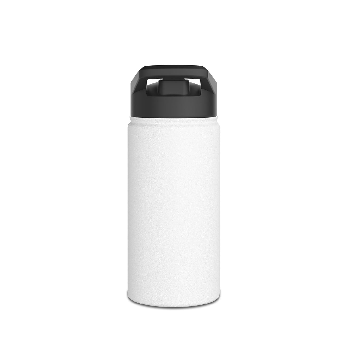 Monogram Stainless Steel Water Bottle — Personalized N | M Circle Design