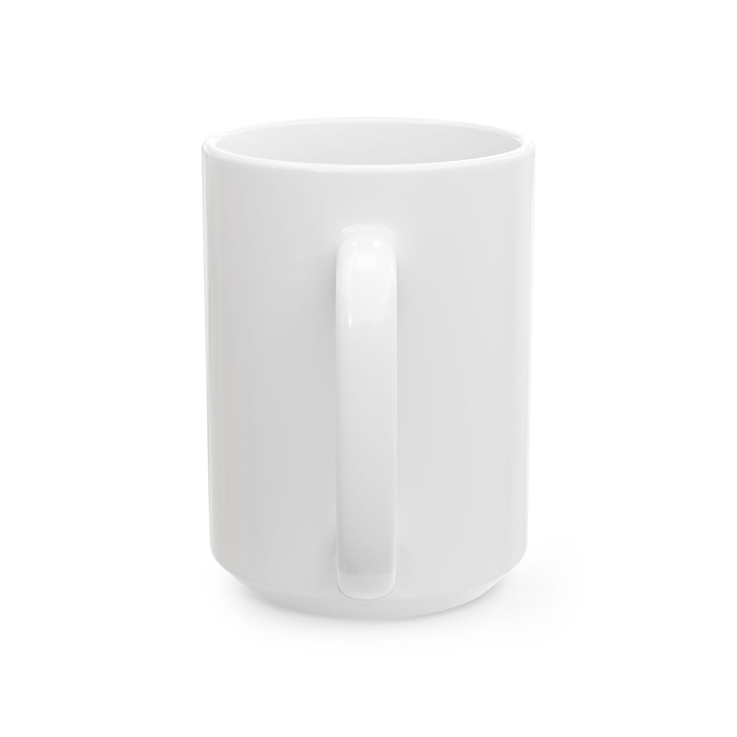 Personalized Monogram Ceramic Mug — Initials 'NJM' Est. 2026 Neutral Beige