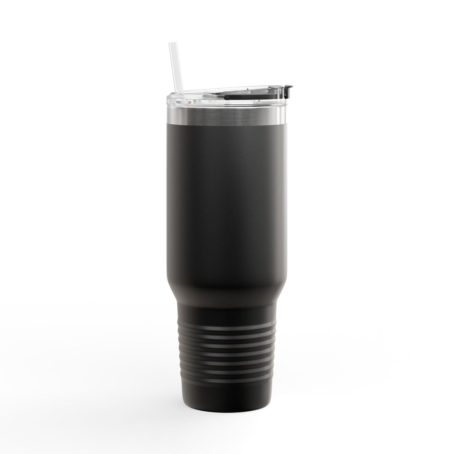 Minimal Monogram Circle Logo 40oz Travel Mug | Insulated Tumbler